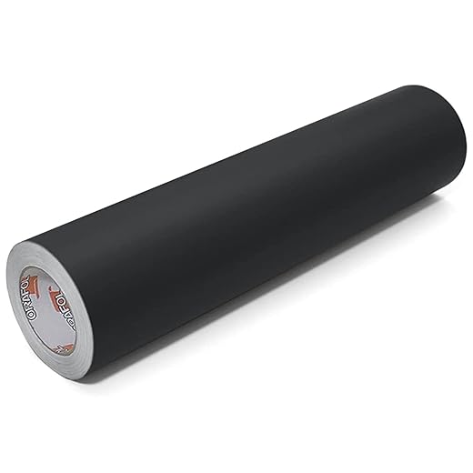 Roll of Matte Black Oracal 631 Removable Vinyl Works w/All Vinyl Cutters (24" x 30ft)
