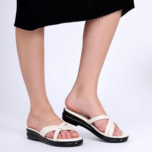 Image of TRASE Casual Stylish Flats Sandals For Women - Sandals For Women Stylish - Women's Sandals - Flat Sandal - Flats For Girls - Sandals For Girls - Ladies Sandal (46039)