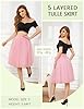 Summer Tutu Skirt Tulle Mesh Layered Midi Skirt fo... #1