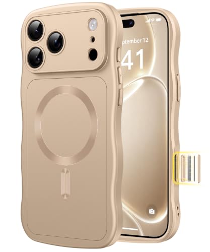 CAPRARO Magnetic for iPhone 18 Pro Case/iPhone 17 Pro Case Wave