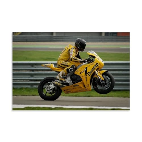 LaFegoude Motorbike Racing Bike Motorcycle Poster Dekorative Malerei Leinwand Wandkunst Wohnzimmer Poster Schlafzimmer Malerei,Wandkunst Bilddruck Moderne Familienzimmer Dekor 08x12inch(20x30cm)