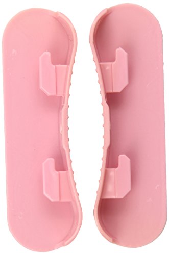 CATIT 2 x Cat Litter Tray Clips with Lid Pink, rose, SMALL - Image 2