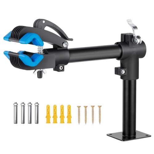 Image of Urban Deco Bike Repair Stand Bench Mount Bike Stand Wall Mounted Bike Work Stand Bicycles Maintenance Rack Bike Clamp for Road Mountain Bike,Road Bike