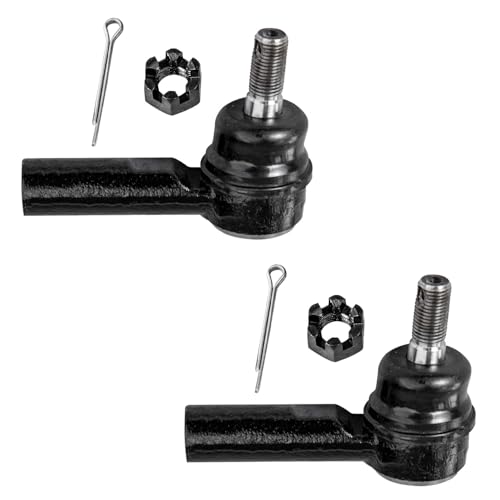 Image of Detroit Axle - Front Struts Kit for Toyota 93-02 Corolla 98-02 Chevy Prizm 93-97 Geo Prizm, 2 Struts with Coil Spring Assembly 4 Inner Outer Tie Rods 2 Sway Bar Links Replacement Suspension