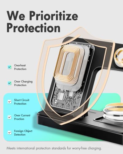 Wireless Charger iPhone Charging Station DROPS TO (BLACK ONLY) - image 6