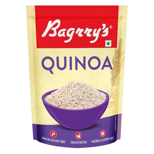 Bagrrys Quinoa 1kg- Diet Food | Cereal for Breakfast | Gluten Free | Quinoa Seeds | High in Dietary Fibre