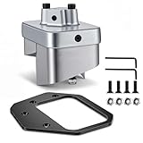 Otoolling 3 x 4 Inch Rectangular Gutter Punch Kit, High Carbon Steel Hole Cutter for Aluminum Gutters, Replaceable Blade Punch and Die Set, Professional Gutter Installation Tool
