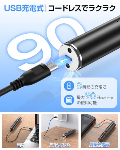 SOUSHINE 鼻毛カッター メンズ レディース 【2025年多機能・1台4役・水洗い可】 の商品画像 7