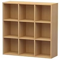 Amazon｜純国産 レコードラック DULP900 9マスタイプ (ダークブラウン