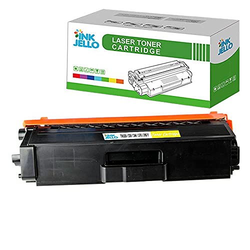 Inkjello Toner Cartridge For Printer, Compatible with Brother DCP-L8400CDN DCP-L8450CDW HL-L8250CDN HL-L8350CDW MFC-L8650CDW MFC-L8850CDW TN326Y (Yellow)