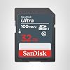 SanDisk – Tarjeta de memoria SDHC de 32 GB Ultra 100MB/s