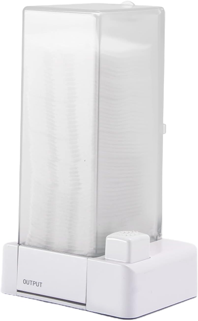 Automatic Cotton Pad Dispenser Pressed Out Cotton Pad Square Holder Press Once to