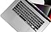 XSKN German Language EU Version Keyboard Silicone Skin Cover Fits for Apple Since 2021 Released MacBook Air MacBook Pro 13.6 15.3 14.2 16.2 Inch with M1 M2 M3 M4 Chip and Touch ID