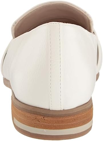 Dr. Scholl's Womens Faxon Too Slip-On Casual Dress Loafer White Smooth 8 M | Image 2