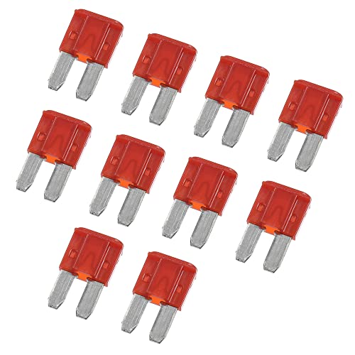 A ABSOPRO 10pz 10A 10Amp Auto Lama Fusibili per Barca Camion Moto Rosso