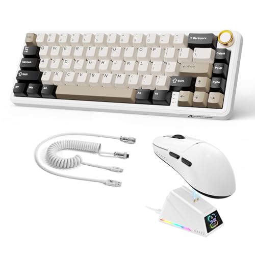 Teclado Gamer Attack Shark X66 60% Inalámbrico Bluetooth