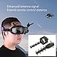 VBESTLIFE 2 STÜCKE Antenne Signal Booster, Yagi UDA Antenne Signal Booster Verstärker Fernbedienung Range Extender für RC Drone Goggles (Schwarz)
