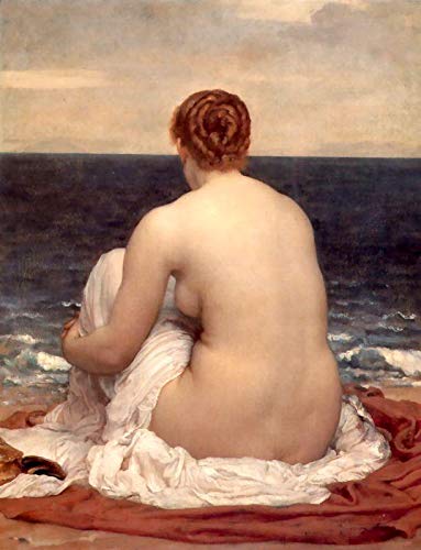 Peinture à l'huile Frédéric Psamathe 1880 l'émotion de l'art sur toile