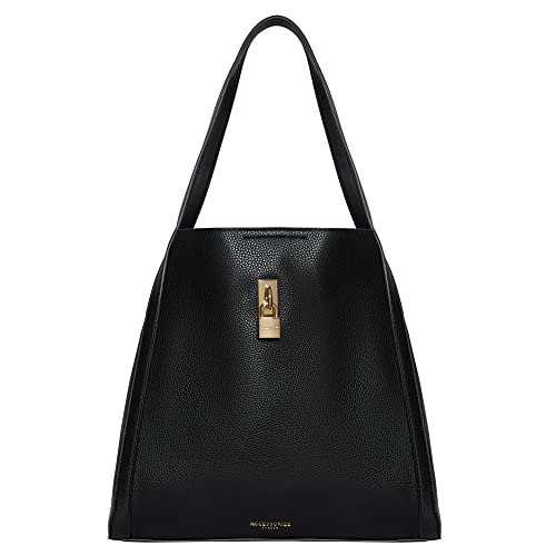 Image of Accessorize London Women's Padlock Shoulder Bag | Tote Laptop Bag for Work | Ladies purse | Stylish Shoulder Bag | Gift For Women