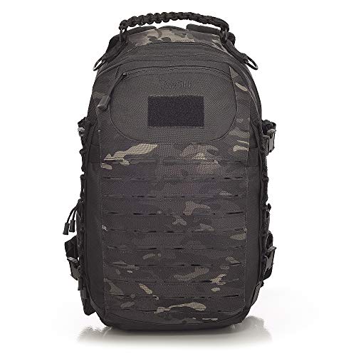 Mochila Militar Wolf EDC Double Black - Versão 2020