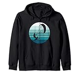 Photo Gallery kiteboard kiteboarding vintage blu tramonto felpa con cappuccio Photo Gallery kiteboard kiteboarding vintage blu tramonto felpa con cappuccio