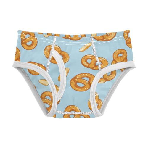 Wusikd Blue Bread Boys' Underwear Cotton Boys Briefs Soft Toddler Underwear 2T