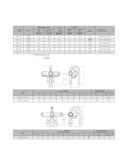 Vanne quatre voies SHF-35A-67 inverseur de cycle climatisation