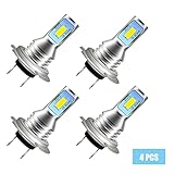 【Instalación Continua Rápida】 Las bombillas LED H7 son lámparas halógenas de diseño 1: 1, que se pueden instalar perfectamente en su caja y enchufe de fábrica sin ninguna modificación. Tendrá una instalación rápida en menos de 10 minutos.