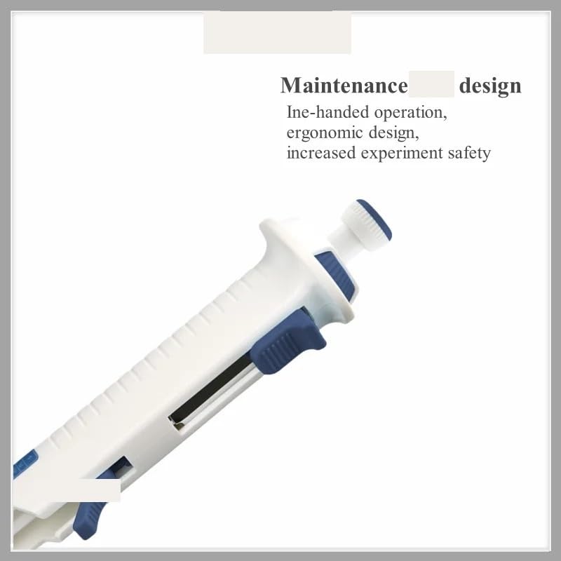 Pipeta de Laboratorio con dosificador Continuo, Ajustable, Manual, con Punta de 5 ml