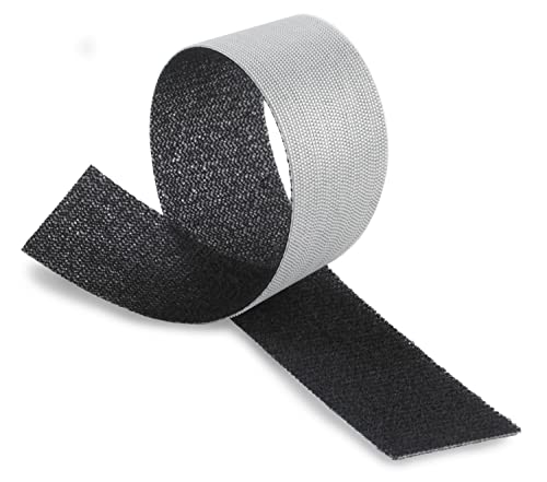 Image of 3M 25303-case Fastener SJ3000 Hook and Loop, 9 inch x 50 yd. 0.05 Engaged Thickness, Black