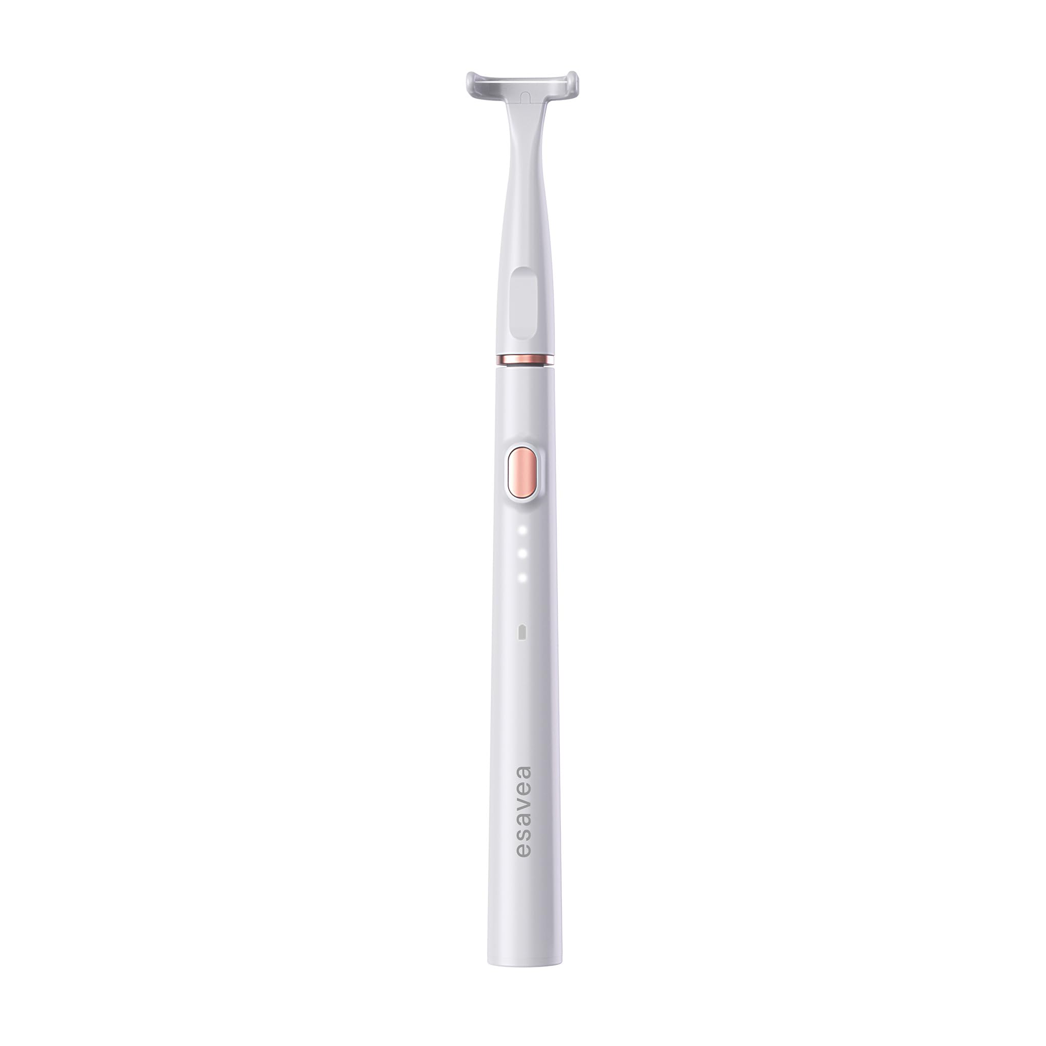 esavea esaflosser One Elektrische Zahnseide, Zahnzwischenraumreiniger, Alternative zu Zahnseide Sticks & Munddusche, erreicht Backenzähne mühelos, 3 Modi, USB-C, 60 Tage Laufzeit, 10 Aufsätze