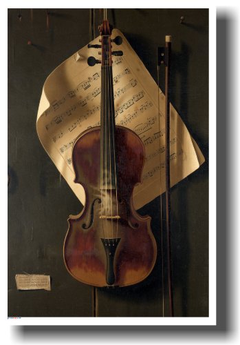 Violin - Music Motivational POSTER