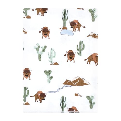 Image of Hudson Baby Unisex Baby Cotton Poly Flannel Burp Cloths Bundle, Wilderness, One Size