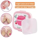 80PCS Nail Polish Remover Pads in Box, Easy to Carry | Instant Removal | Lint Free Nail Polish Wipes for Natural Air-dried Water/Oil Based Nail Polish Soak Off - Image 3