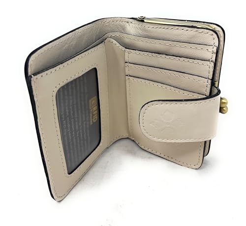 Image of Patricia Nash Leather Iberia Bifold Wallet (Latte)