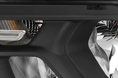 Modifystreet Black For 19 Up Ram 1500 Crystal Headlights Replacment Left/Right Assembly #TOP5