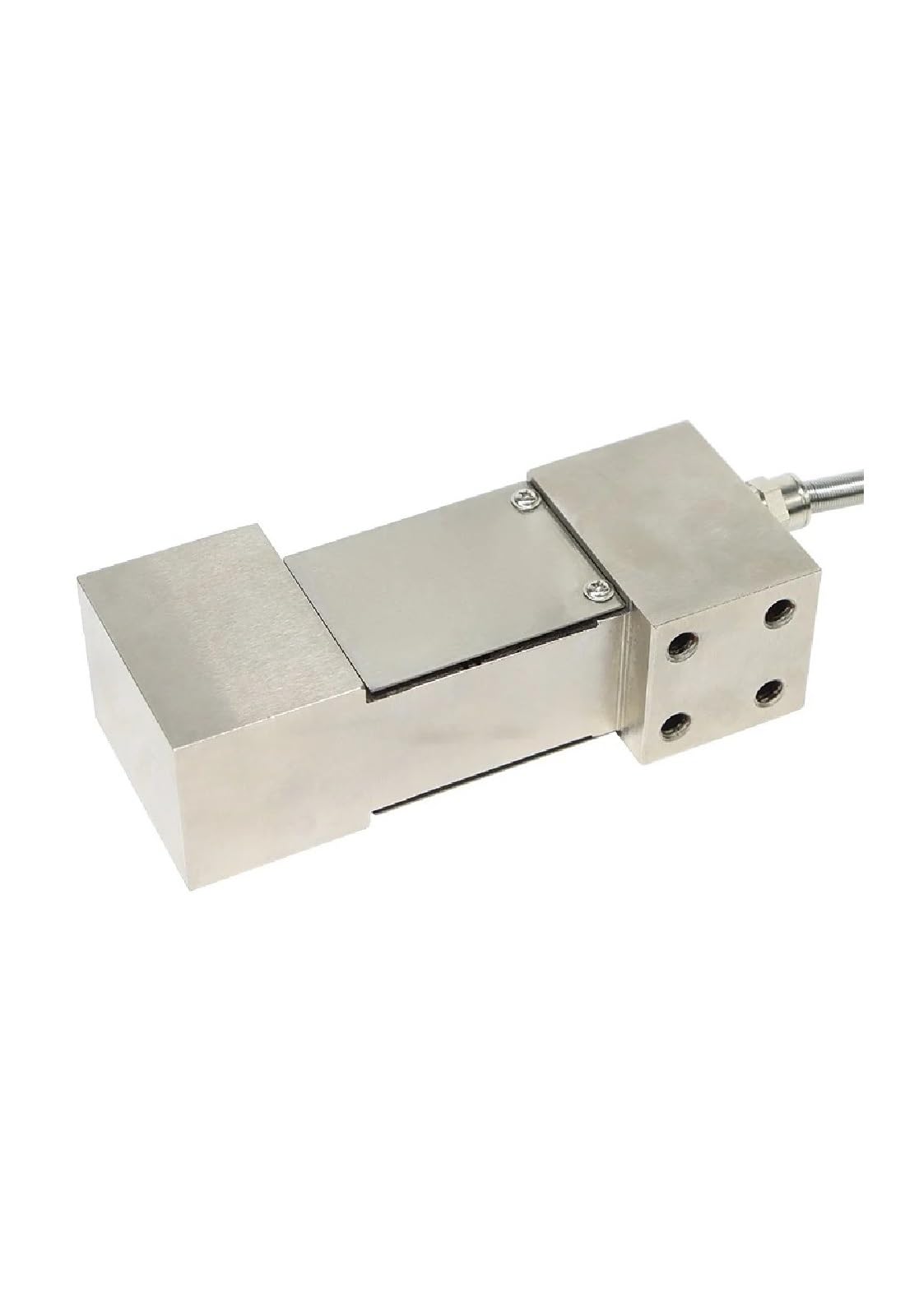 MXXDMOPD Weighing Torque Load Share Beam Cell 200kg Two-axis Cantilever Force Sensor Single Point Scale(50KG)