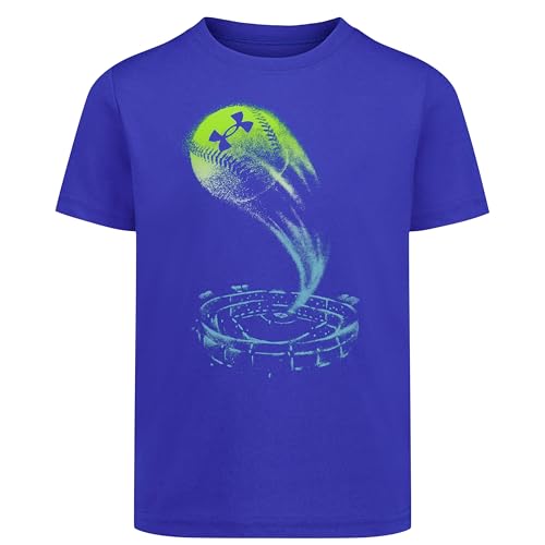 Image of Under Armour Boys' Short Sleeve Baseball Graphic T-Shirt, Lightweight & Breathable, Relaxed Fit