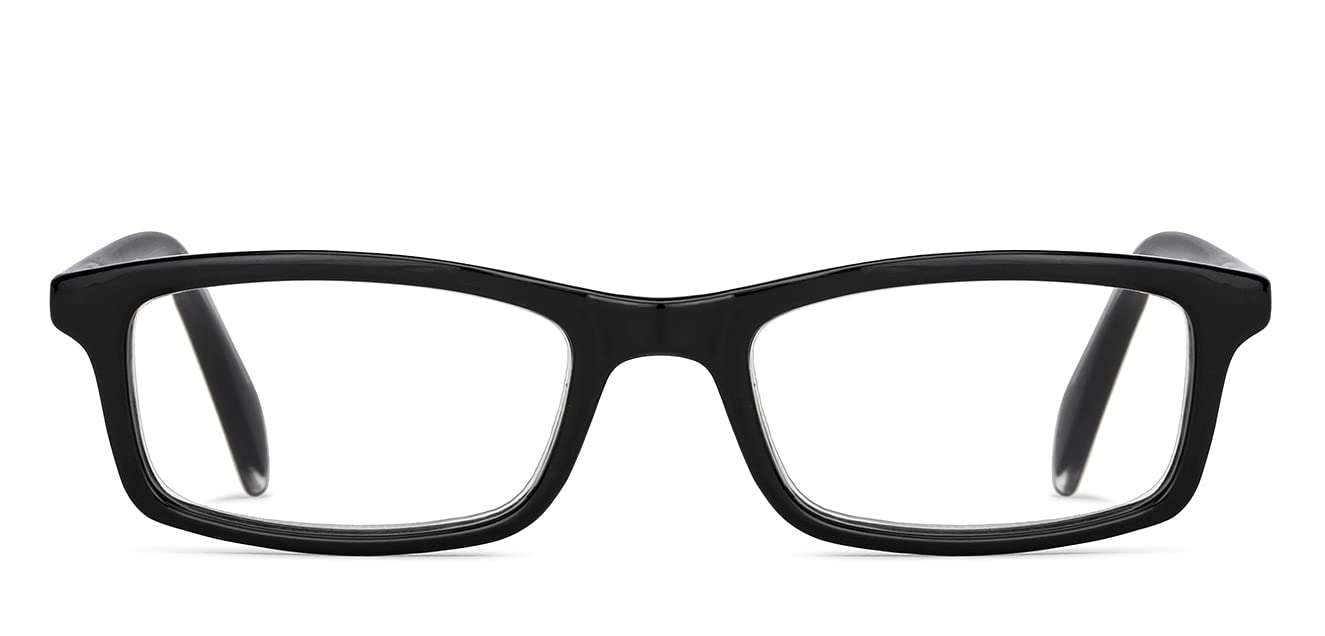 LENSKART PLUS Readers|Black Rectangular Full Rim Reading Eyeglasses|For Men & Women|For 1 Power|Lr E11058 (B0BX1G6TLQ) Amazon Price History, Amazon Price Tracker
