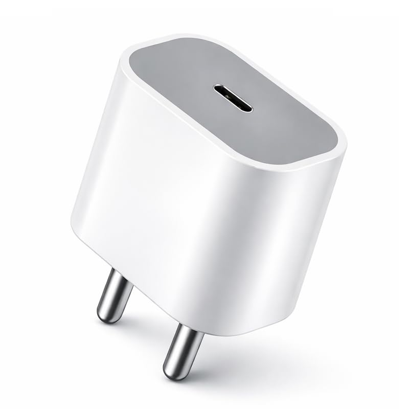 Image of 20W Type C Charger Adapter Compatible with iPhone 17 /17Pro /17 Pro Max /17 Air /16 /16e /16 Plus /16 Pro /16 Pro Max /15 /15 Plus /15 Pro Max /14 /13|20watt USB-C PD 3.0 Fast Charging - White