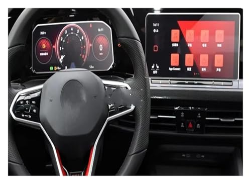Film verre trempé Golf 8 pour écran de navigation GPS 2021