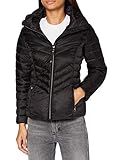 Tolle Damen Steppjacke mit Stehkragen und Reißverschluss sowie seitlichen Eingrifftaschen die mit einem Reißverschluss verschließbar sind. Die gefütterte Steppjacke ist die ideale Übergangsjacke für kältere Tage