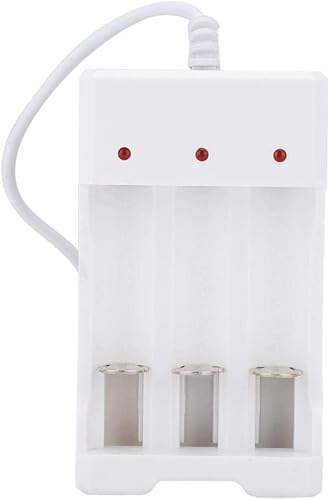 Boquite Batería recargable portátil de carnaval del día de San Valentín, cargador USB de batería duradera ABS, cargador compacto de tres ranuras