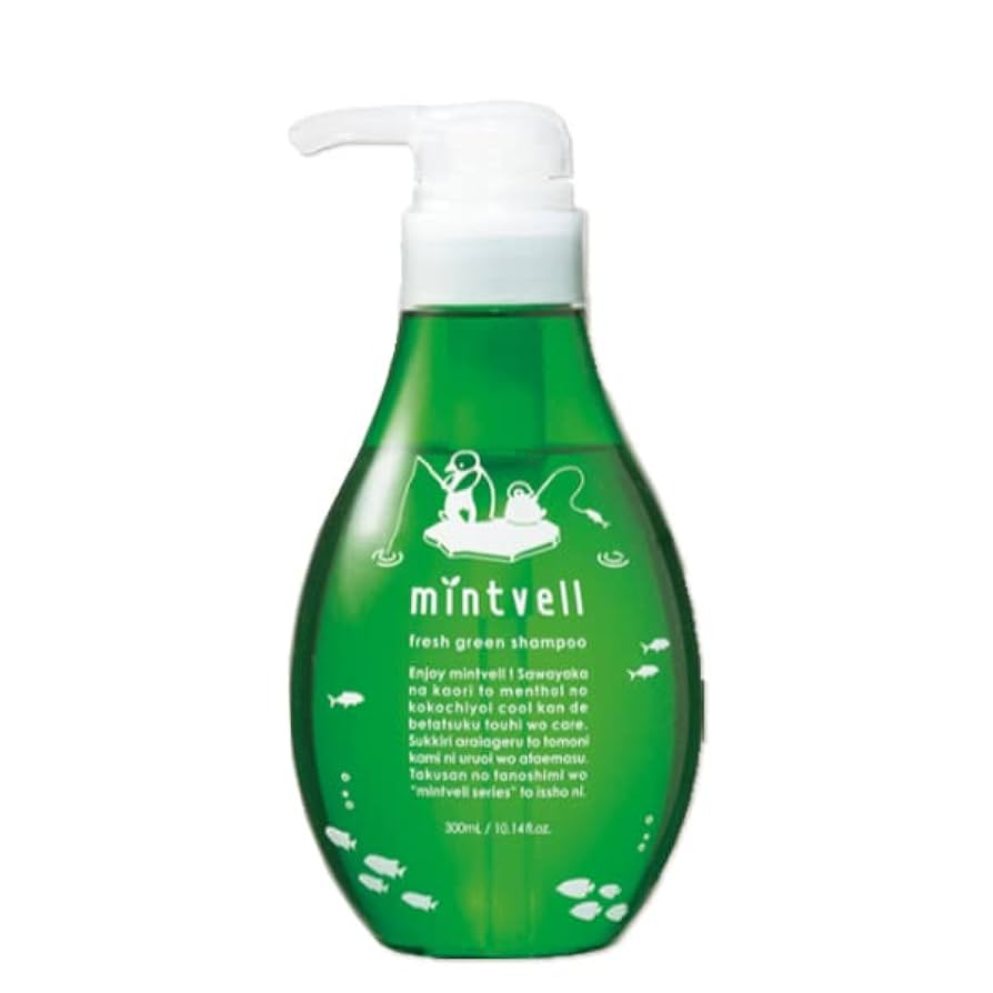ミントベル フレッシュグリーン シャンプー　詰替3個 MV コスメ・美容 ミントベル フレッシュグリーン シャンプー 詰替3個
