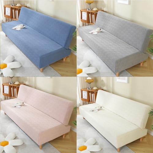 Housse clic clac lavable en machine bleu taille L 190-210cm - 5