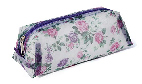 Estojo Necessaire LS EE1169 em tela translúcida