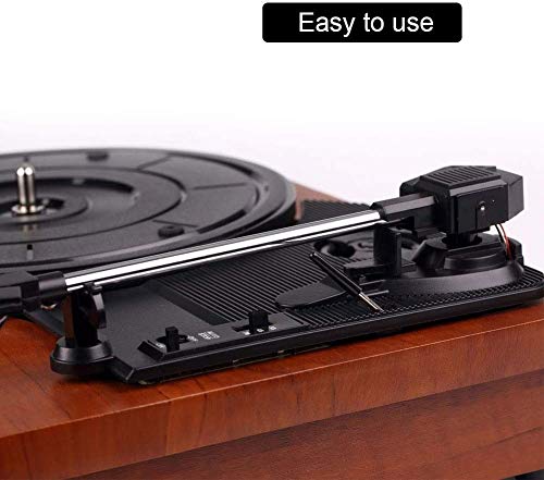 NCRD Player d’enregistrement Vinyle Bluetooth Turntable à 3 Vitesses, Vintage Retro Joueurs Stéréo intégrée - Les Beatles, Paul McCartney, John Lennon, RIngo Starr, George Harrison NCRD Player d'enregistrement Vinyle Bluetooth Turntable à 3 Vitesses, Vintage Retro Joueurs Stéréo intégrée – Image 4