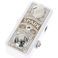 TC Electronic SPARK MINI BOOSTER Ultrakompaktes Booster-Pedal mit PrimeTime-Schaltung und vollständig analogem Design