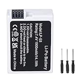 Batterie haute capacité pour une performance longue durée : construite avec des cellules de qualité supérieure, cette batterie haute capacité (7,4 V/1900 mAh/14,1 Wh) prolonge considérablement le temps d'utilisation de votre électronique, parfaite pour les appels, les jeux et le streaming