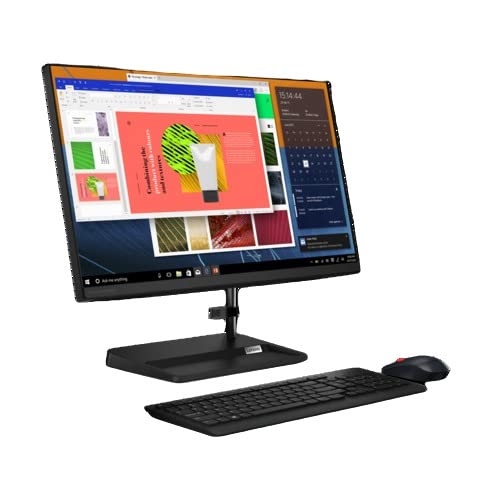 LENOVO AIO 3 24ITL6 (F0G00108AX) / Core i7-1165G7 / 8GB / 1TB HDD/NVIDIA GeForce MX450 2GB / 23.8" FHD (1920x1080) IPS 250nits Non-touch/Wireless Keyboard & Mouse/DOS/BLACK